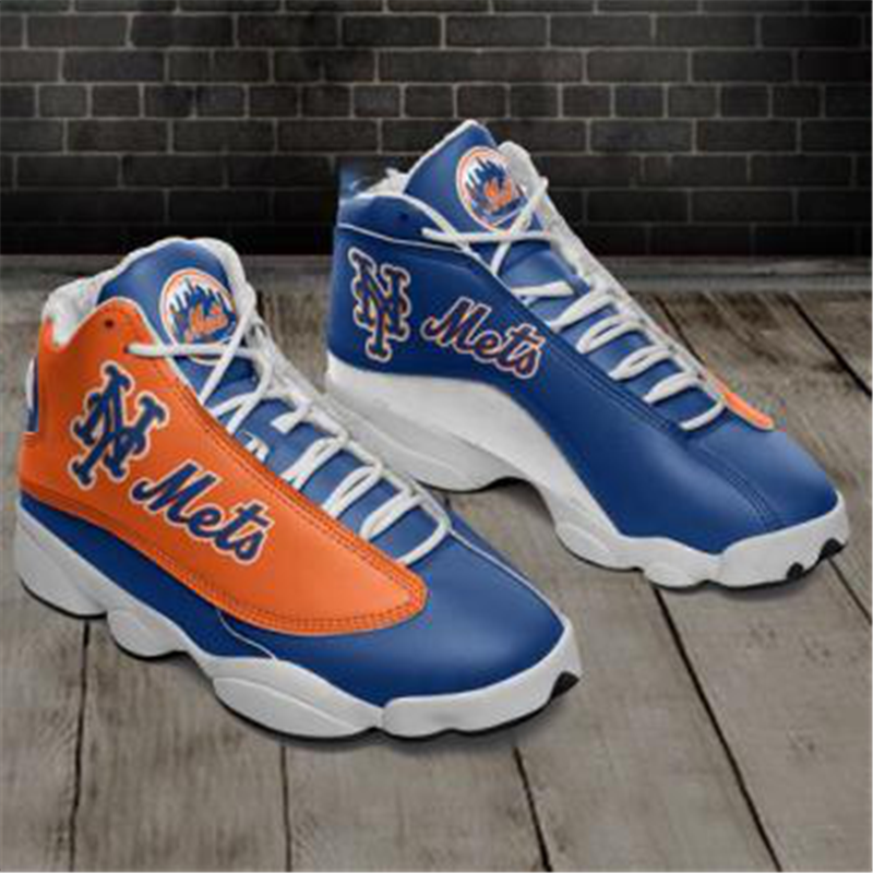 Women's New York Mets Limited Edition AJ13 Sneakers 002